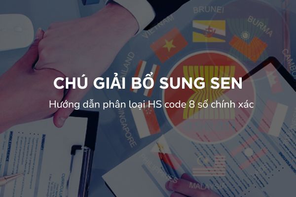 Chú giải bổ sung SEN: Hướng dẫn phân loại HS code 8 số chính xác