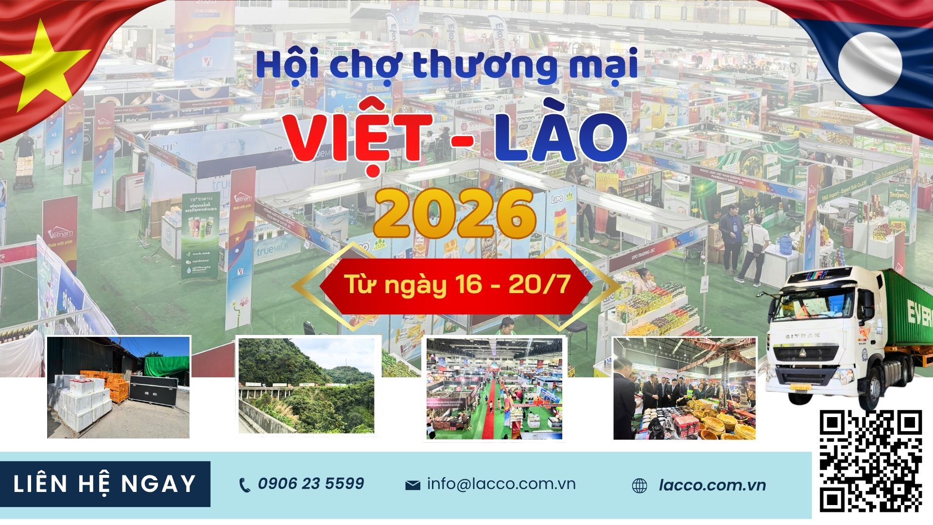 Tầm quan trọng của việc vận chuyển hàng hóa hội chợ quốc tế