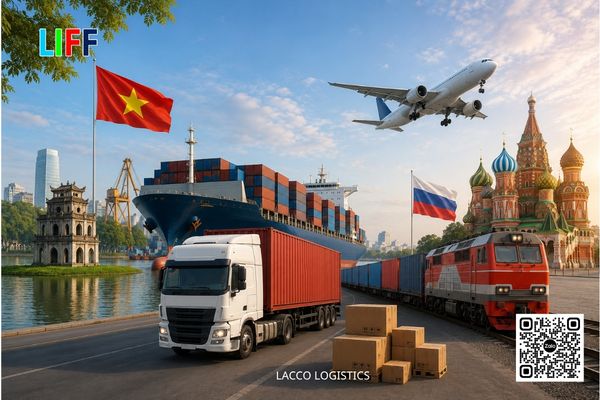 Tổng quan về dịch vụ vận chuyển h&agrave;ng h&oacute;a từ Việt Nam đi Nga